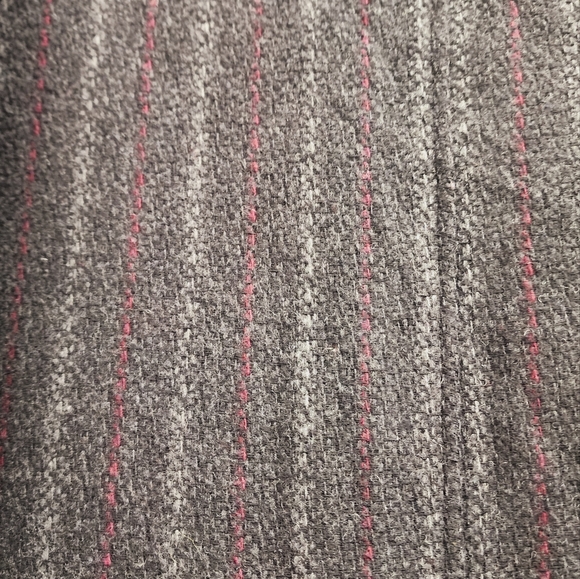 NWT! Honore Chalk Stripe Woven Coat - Picture 6 of 9